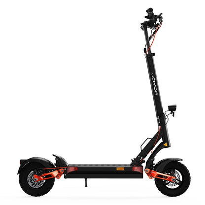 JOYOR T6 Adult Electric Scooter 600W Motor 48V18AH Battery E-Mountain Escooter 10" Off-Road Tire Foldable E-Scooter.