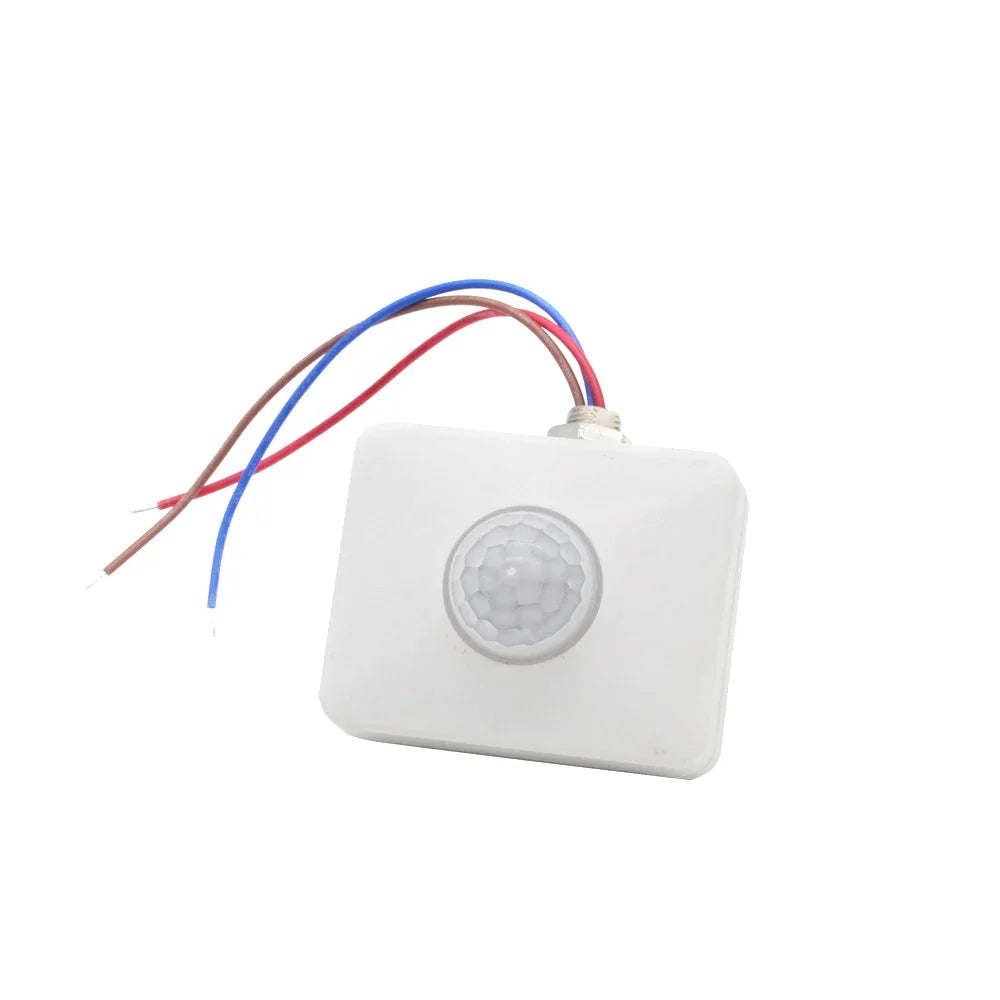 12V 220V PIR Sensor Schalter Außen Bewegungsmelder Sensor Timer 110V Automatische Infrarot Licht Schalter für 12V 220V Licht.