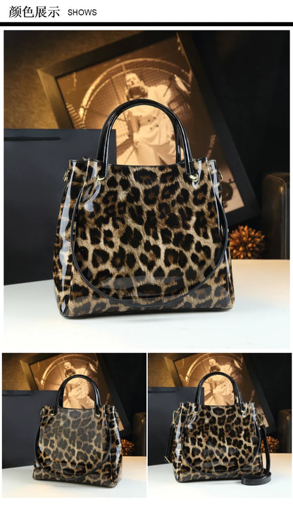 Genuine Leather Women Handbags New Tote Bag Fashion Crocodile Print Bucket Bag Retro Shoulder Messenger Bags Trend 2025.