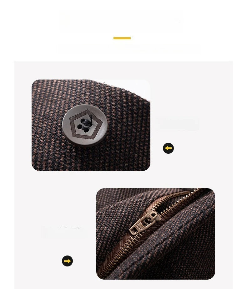 Men's Winter Velvet Casual Pants Thickened Warm Slim Fit Comfortable Solid Color Trousers Korean Fleece  Fashion Outdoor Jogging.