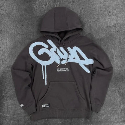 Y2K Women Clothing Fashion Vintage Letter Embroidery Hoodies Harajuku Hip Hop Punk Oversized Hoodies Sweatshirts Casual Jacket.