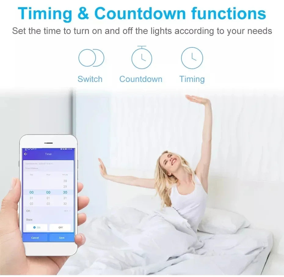 Melery Wifi Smart Tuya Steckdose AU Elektrische Stecker Steckdose Touch Sensor Schalter Drahtlose Fernbedienung von Alexa Google Hause.