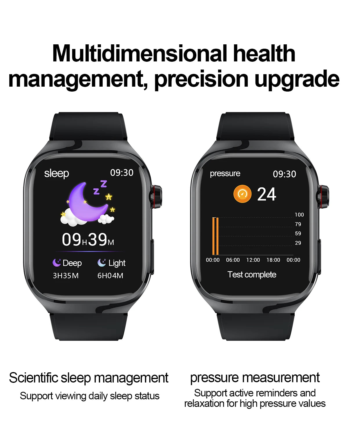 2025 New For Huawei Three highs Blood Pressure Smartwatch ECG Uric Acid Heart Rate Clock Body Analysis Health Monitoring Watches