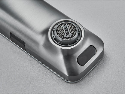 White Smart Sensor Basin Faucet Screen Digital Display Hot Cold Water Mixer Tap Touchless Vanity Sink Faucet For Bathroom