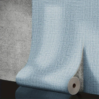 50 cm x 2,8/5/10 m Leinen einfarbig 3D verdickter wasserdichter Schaumstoff selbstklebende Hintergrundwand Renovierung Tapete Wandaufkleber