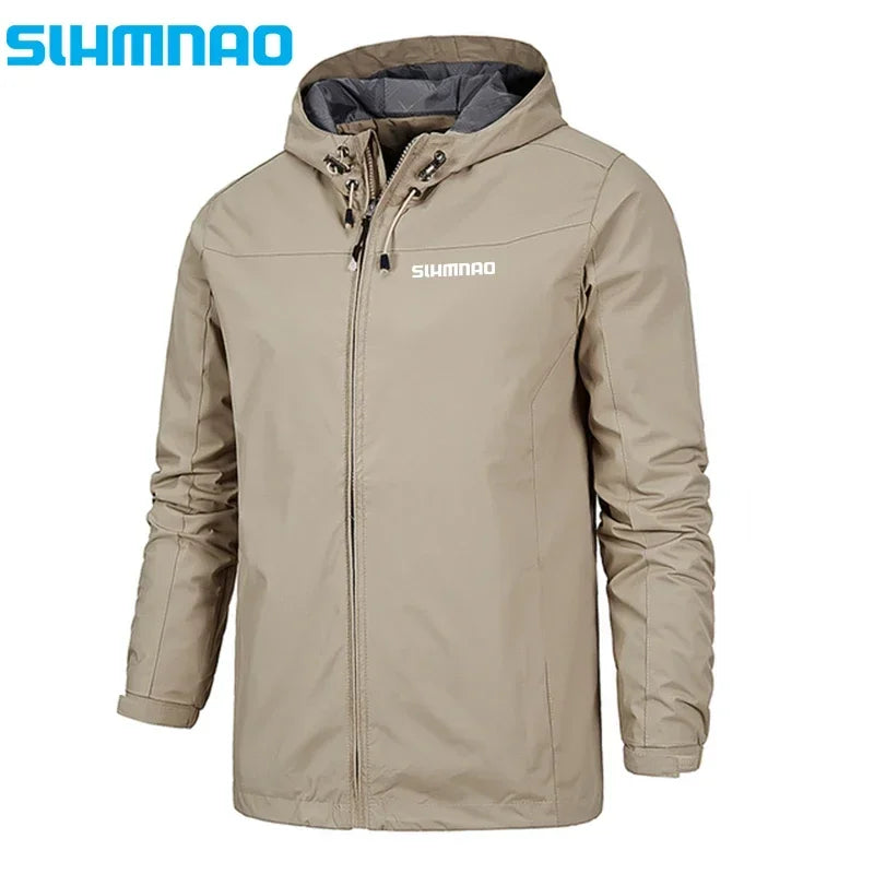 2025 New men's Autumn/Winter Jacket Motorcycle windproof jacket Mountaineering jacket Waterproof fishing raincoat casual coat.