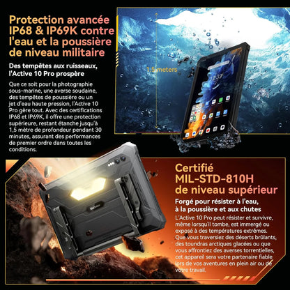 Blackview Active 10 Pro [No EU Charger] Rugged Tablet 36GB + 256GB 11.0" 30000mAh PC 108MP Dual SIM 5G.