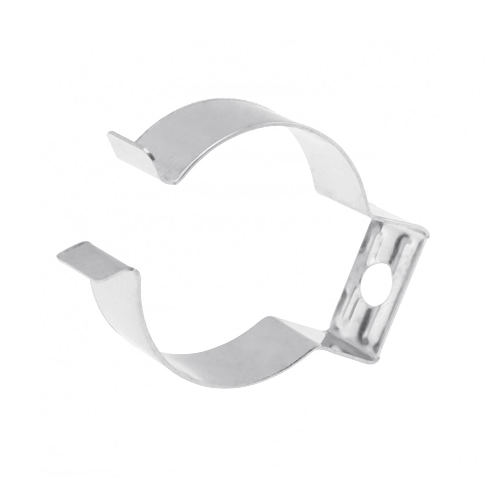 50pcs T8 U Clips Holder Bracket for LED Light Bulbs Fluorescent Tube Pipe Clamps Factory Fluorescent Lamps.