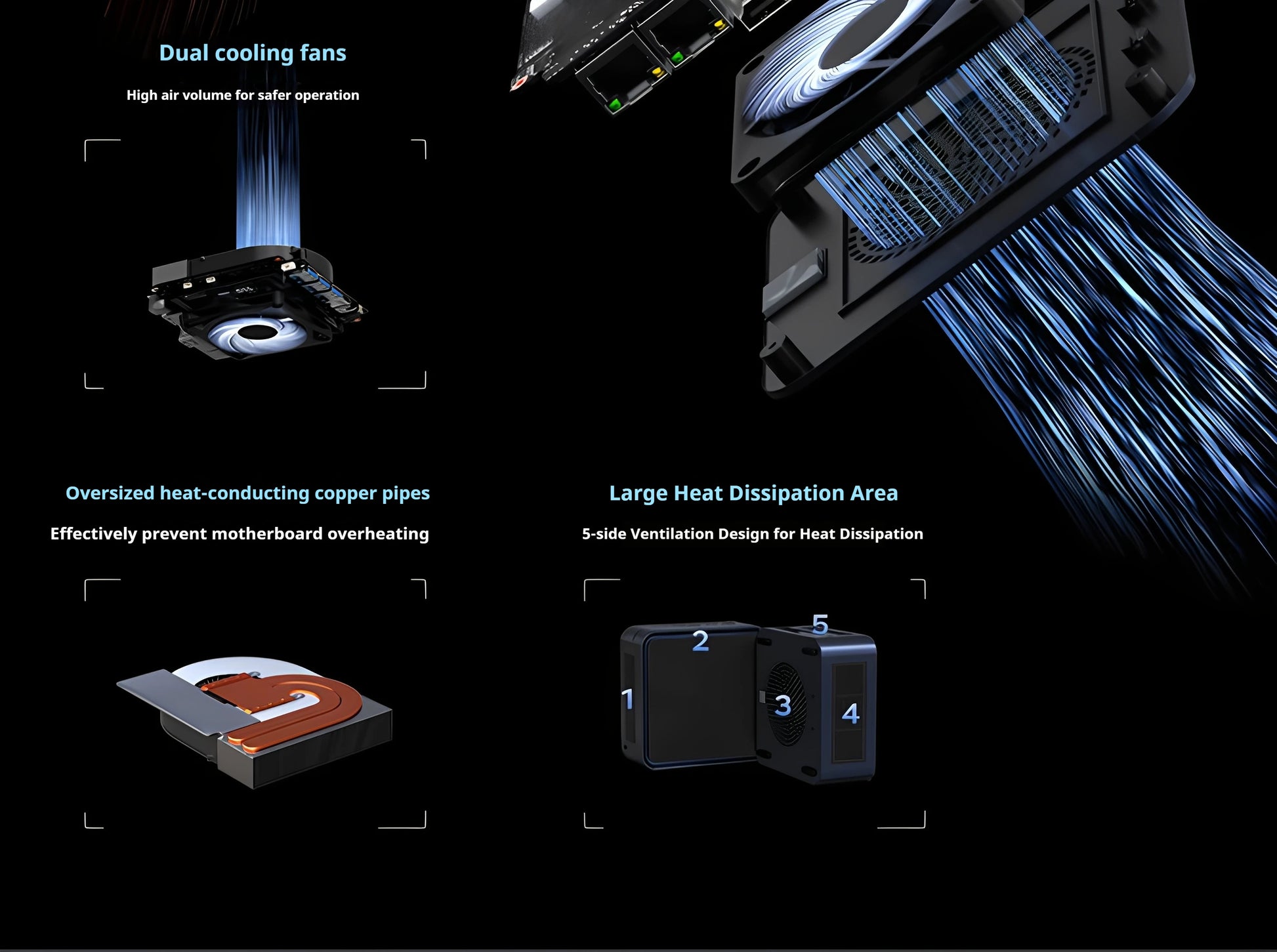 Mini Host Amd Ryzen R7-7735hs 8745hs Ddr5 70w  Wifi6 4k Pcie4.0 Ssd High-End Gaming Desktop Mini Host Diy Barebone System.
