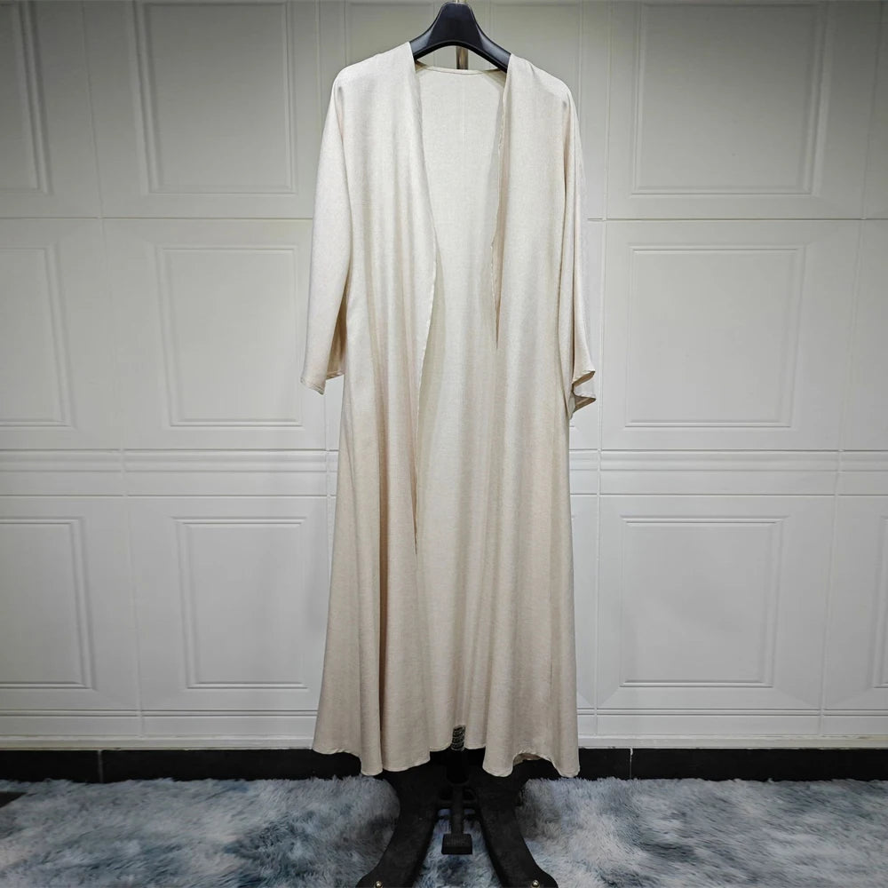 Ähnliche Baumwolle Leinen Batwing Kimono Abaya Dubai Islam Muslimischen Kleid Für Frauen Kebaya Kaftan Robe Musulmane Kaftan Marocain Femme.