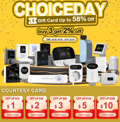 Tuya Wifi Heating Thermostat Smart Thermostat Gas Boiler  Floor Heating Termostato Digital Temperature Controller Smart Life Ale.