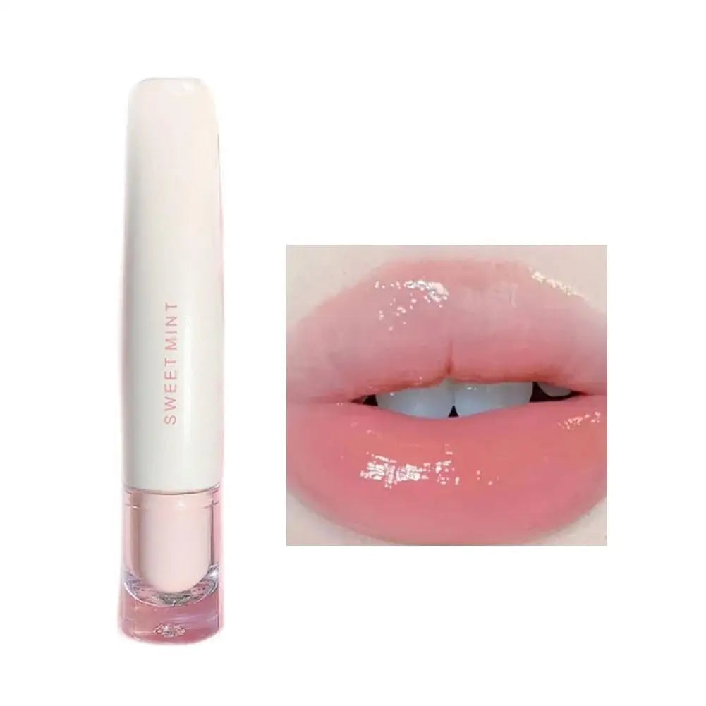 Mirror Dyeing Lip Gloss Moisturizer Liquid Lipstick Waterproof Long Lasting Red Lip Tint Korean Makeup Cosmetic.