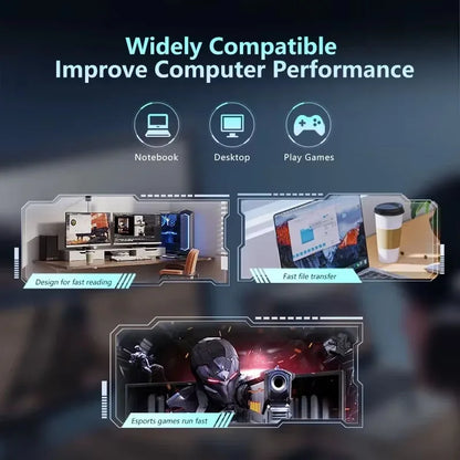 GUDGA 2.5 Inch SATA III SSD Solid State Drive Hard Disk Drive 960GB Internal Solid Hard Drives For Laptop Desktop Computer.