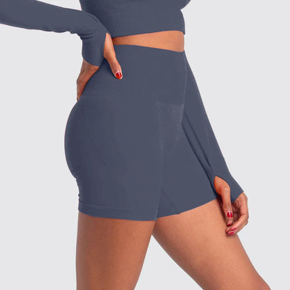 WAREBALL Sports Shorts For Women Cycling Jogging Fitness High Waist Booty Push Up Gym Shorts Female Tight Leggings Yoga Clothing.