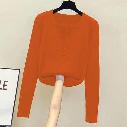 2026 gestrickte Frauen Pullover Taste V-ausschnitt Pullover Herbst Grundlegende Pullover für Weibliche Pullover Schlank Solide Bold Streifen Tops.