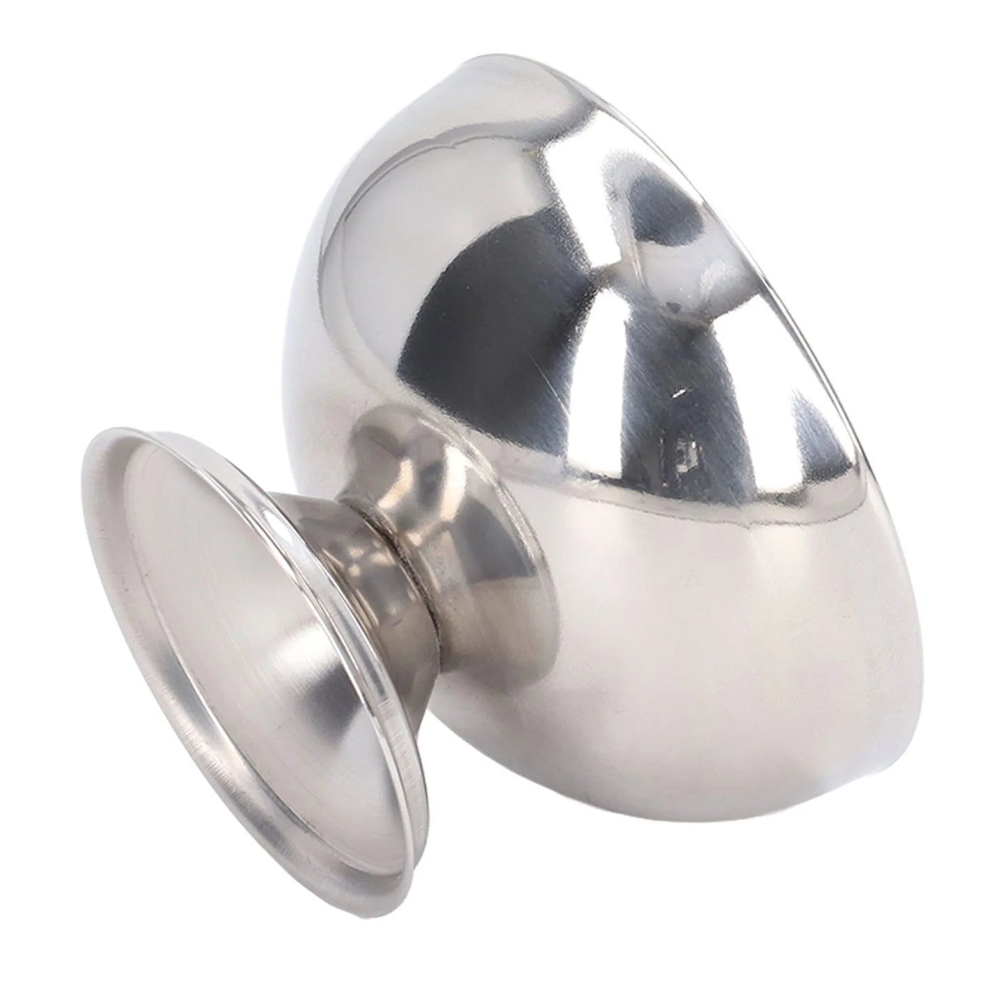 Ice Cream Bowl Stainless Steel Dessert Pudding Bowls Sundae Salad Serving Dip Bowl Trifle Tasting Bowls with Fork for Home Hotel.