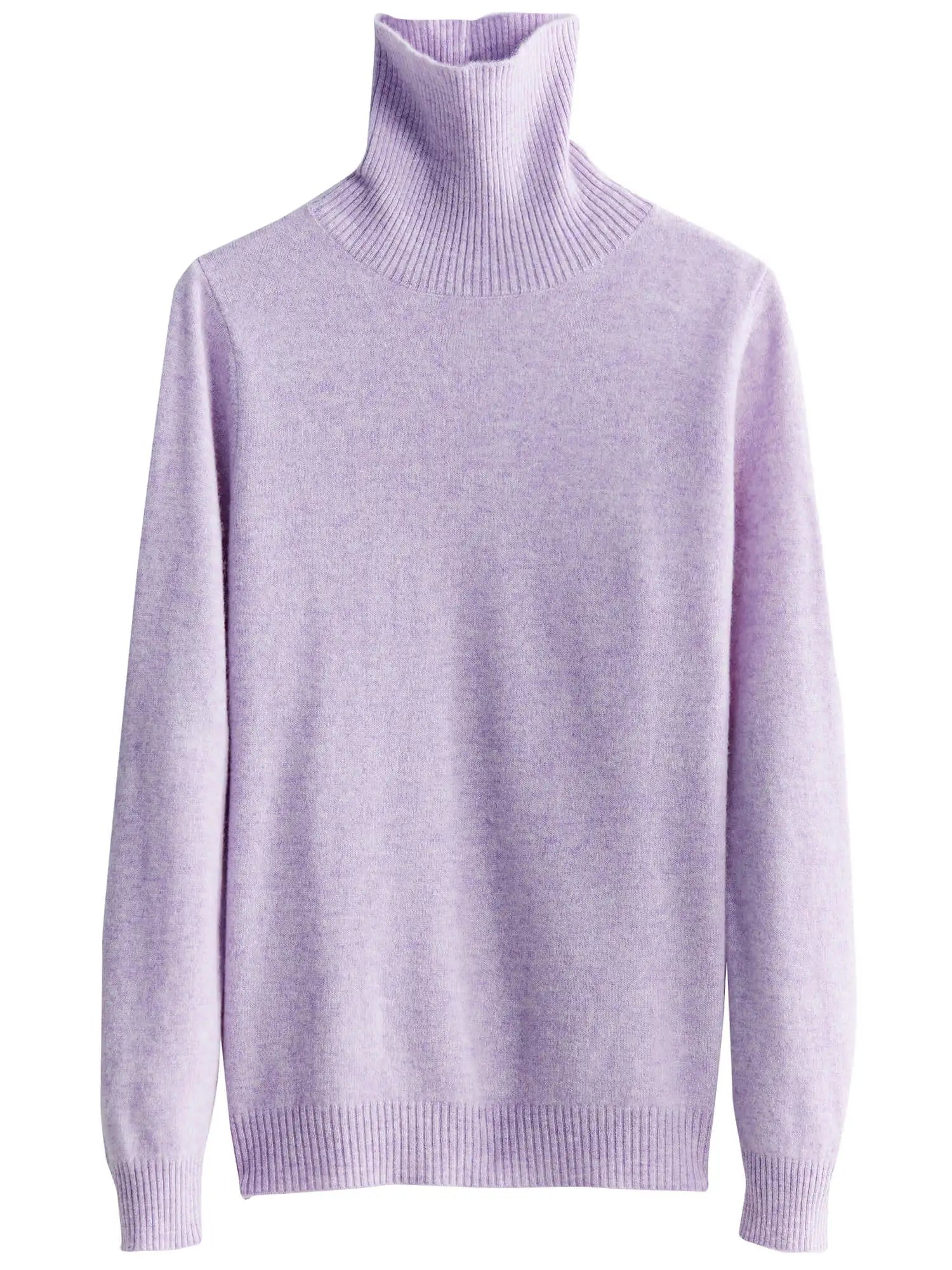 Gestrickte Pullover Kaschmir Pullover frauen 100% Merino Wolle Rollkragen Mode Pullover Winter Herbst Jumper Top Weibliche Kleidung.