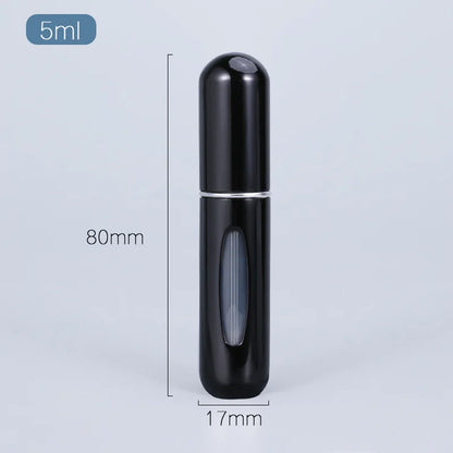 5/8ml Perfume Atomizer Portable Liquid Cosmetics Containers Traveling Mini Alcohol Perfume Refillable Bottles Empty Spray Bottle