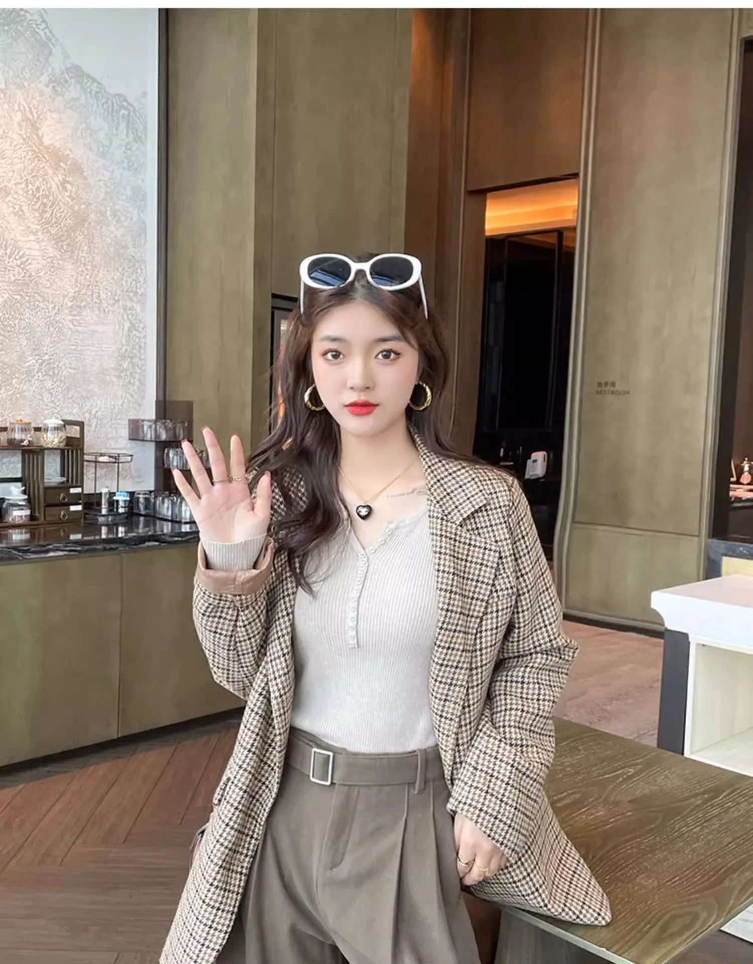 2025 frauen Solide Strick Pullover Herbst Winter Pullover V-ausschnitt Taste Langarm Schlank Pullover Koreanische Casual Basis Schicht Y2k.