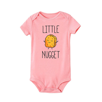 Little Nugget Baby Ankündigung Neugeborene Baby Bodys Sommer Jungen Mädchen Strampler Körper Schwangerschaft Offenbaren Kleidung Säugling Dusche Geschenk.