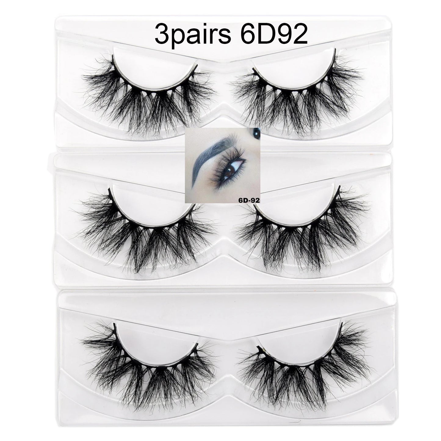 Visofree Eyelashes 3D Mink Lashes High Volume Handmade Mink False Eyelashes Thick Full Strip Lashes Cruelty Free cilios posticos