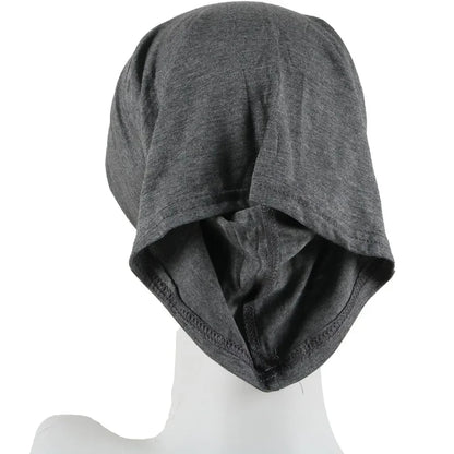 Ramadan Muslim Women Under Scarf Stretch Jersey Inner Hijabs Caps Round Front Under Hijab Cap Islamic Female Turban Bonnet.