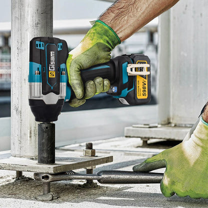 1800 N.M Drehmoment Bürstenlosen Elektrischen Schlagschrauber 1/2 zoll Lithium-Ionen Batterie Akku-schlüssel Werkzeuge Für Makita 18V Batterie pin