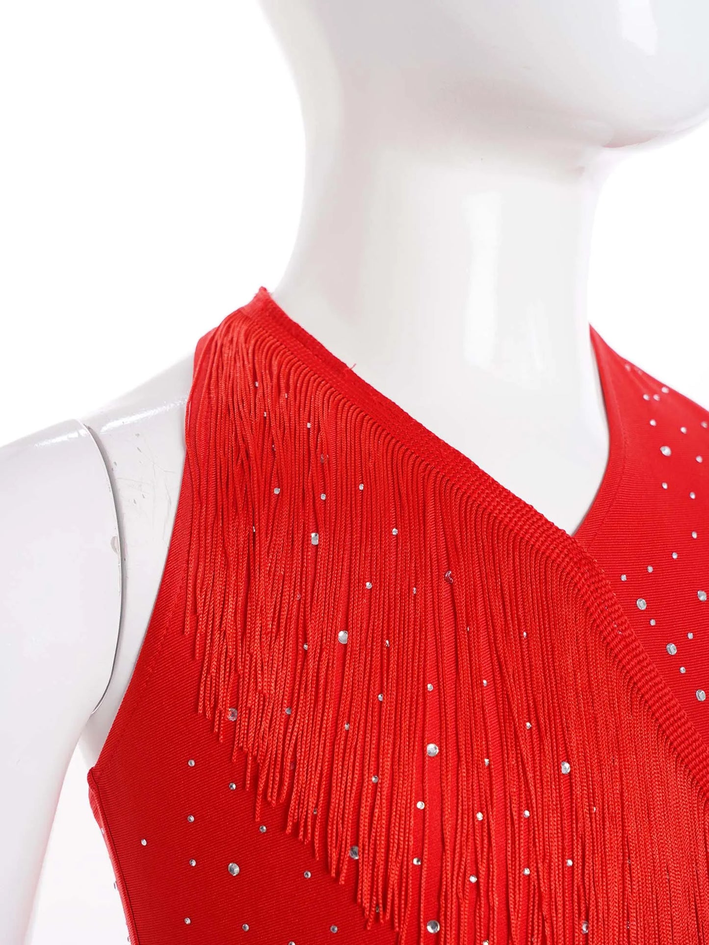 Kinder Mädchen Latin Dance Kleid Fransen Quaste Latin Dance Trikot Kostüm Ballsaal Sumba Cha-cha Tango Bühne Leistung Dancewear.