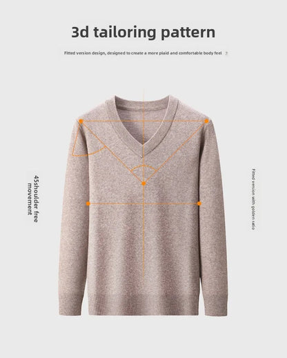 Top Grade Thick Anti-Pilling New Fashion Brand Autum Winter Knit Pullover Men Slim Fit Sweater Business Casual Woolen Jumper.