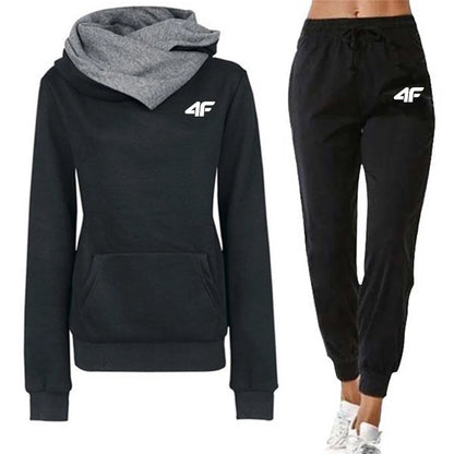 Hot Sales Womens Tracksuit Print Sports Hoodies for Women Suit Jogging Sweatshirts+Pants 2 Pcs Sets Casual Woman Pants Sets 2025.
