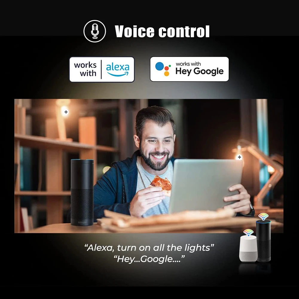 Ewelink E14 Smart Wifi LED-Glühbirne Zigbee RGBCW Kerzenlampe funktioniert mit Alexa Amazon Google Home Yandex Alice Smartthings.