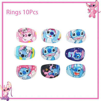 Disney Rosa Stich Geburtstag Party Dekorationen Geschirr Set Tischdecke Hintergrund Banner Für Kinder Geburtstag Dekorationen Lieferungen