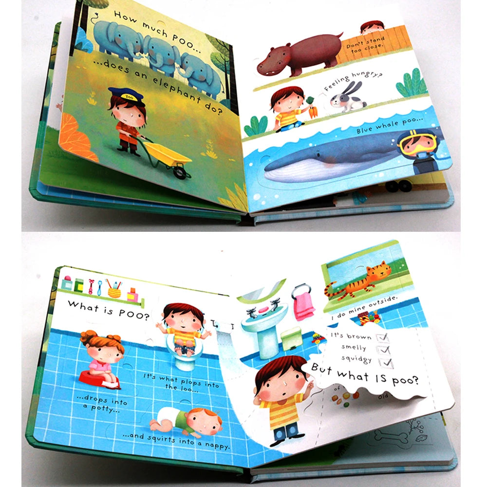 Kids Scientific Knowledge Learning Picture Books Usborne English Daily Knowledge Reading Book Early Educational Montessori.