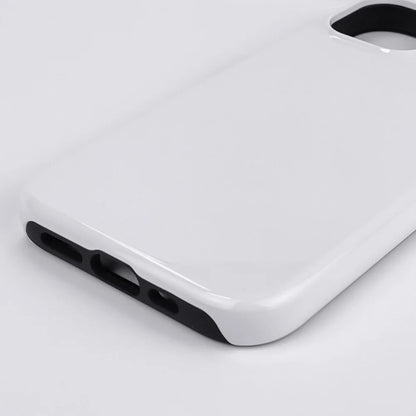 VORMIR 5pcs Coated 2 in 1 Blank Phone Cases for 3D Sublimation Printing Covers for iPhone 17 16 15 14 13 12 11 X XS XR Pro Max.