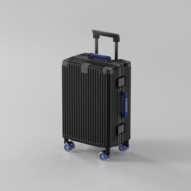 20-Zoll-Kompaktgepäck 26-Zoll-Trolley-Koffer mit großem Fassungsvermögen und Aluminiumrahmen für Männer und Frauen Reisekoffer