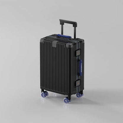 20-Zoll-Kompaktgepäck 26-Zoll-Trolley-Koffer mit großem Fassungsvermögen und Aluminiumrahmen für Männer und Frauen Reisekoffer
