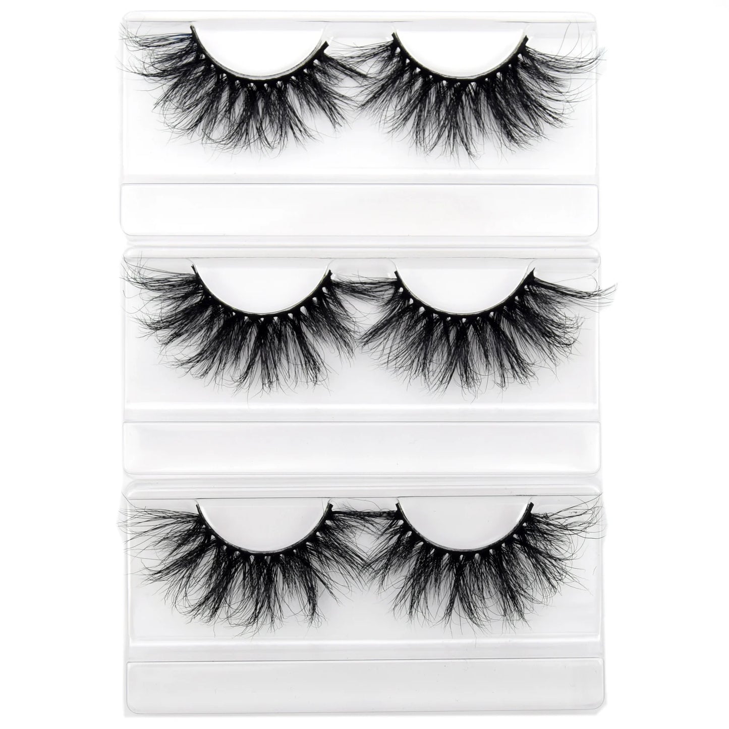 Visofree Eyelashes 3D Mink Eyelashes Long Lasting Mink Lashes Natural Dramatic Volume Eyelashes Extension False Eyelashes D08.