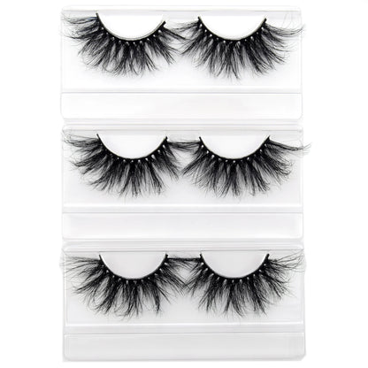 Visofree Eyelashes 3D Mink Eyelashes Long Lasting Mink Lashes Natural Dramatic Volume Eyelashes Extension False Eyelashes D08.