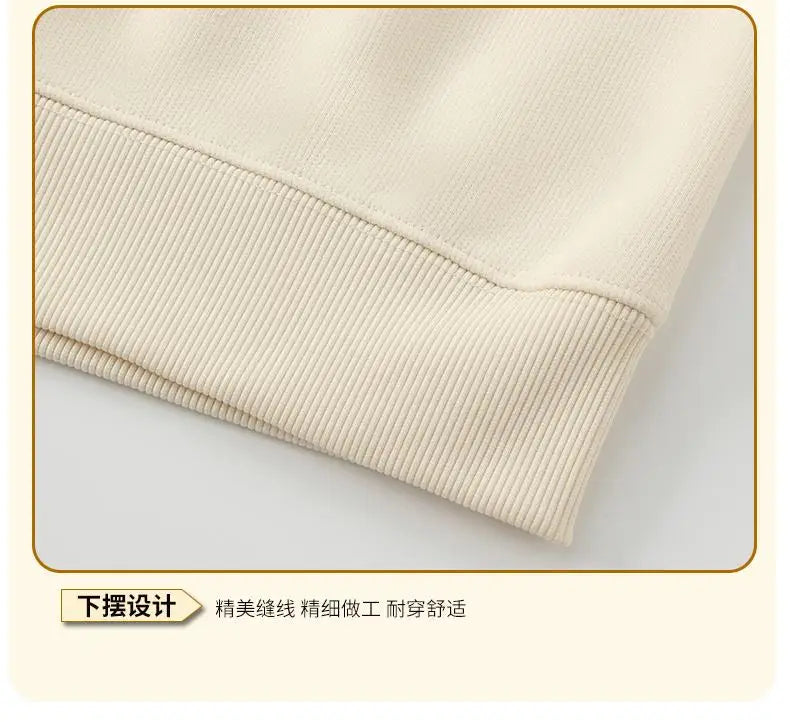 XH-528 2025 Autumn New Regular Fit Lightweight 360gsm Thermal Fabric Half Zip Sweatshirts Men Pullovers.