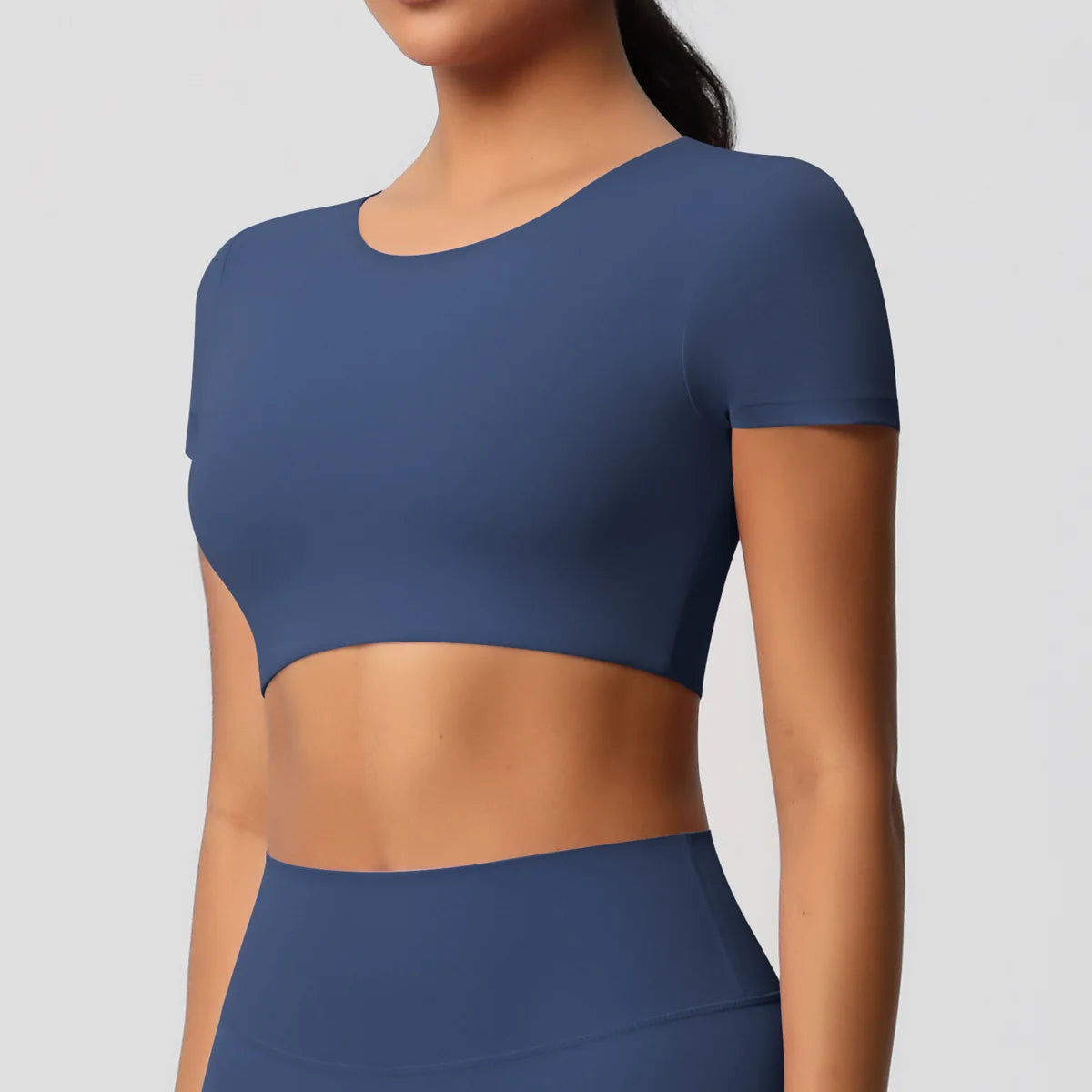 Yoga Suit Gym Sports Set Women Quick-Drying Fitness Set Female Tracksuit Running Workout Long Sleeve Sports Shirt Sportswear