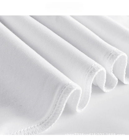 300g Cotton T Shirts Men Short Sleeved Heavyweight  Summer Round Neck Loose Breathable Shirt for Men Women Basic Tee.