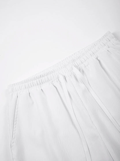 Men's Casual Pants Summer Male Breathable High Quality Trousers Sweatpants Solid Color Fitness Pants Jogging Fitness Streetwear.