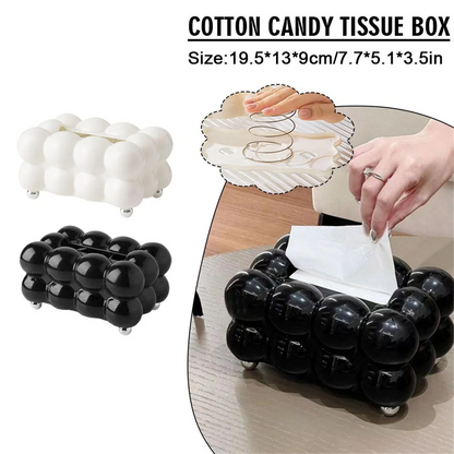 Bubble Shape Tissue Box Holder Living Room Tissue Case Cover Toilet Paper Dispenser Case Kitchen Napkin Holder Box-B61B.