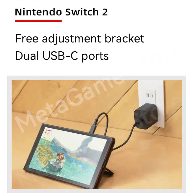 EU Ship Nintendo Switch 2 With Mario Kart World NS2 Handheld Game Console 7.9-inch LCD 1080P Magnetic Design NS2 Nintendo Switch.