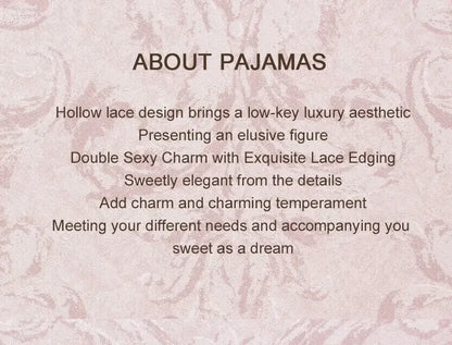 Sommer 2Pcs frauen Neue Sexy Spitze Sehen-Durch Pyjamas Schwarz Rosa Nette Kleidung Atmungsaktivem Hosenträger Shorts set.