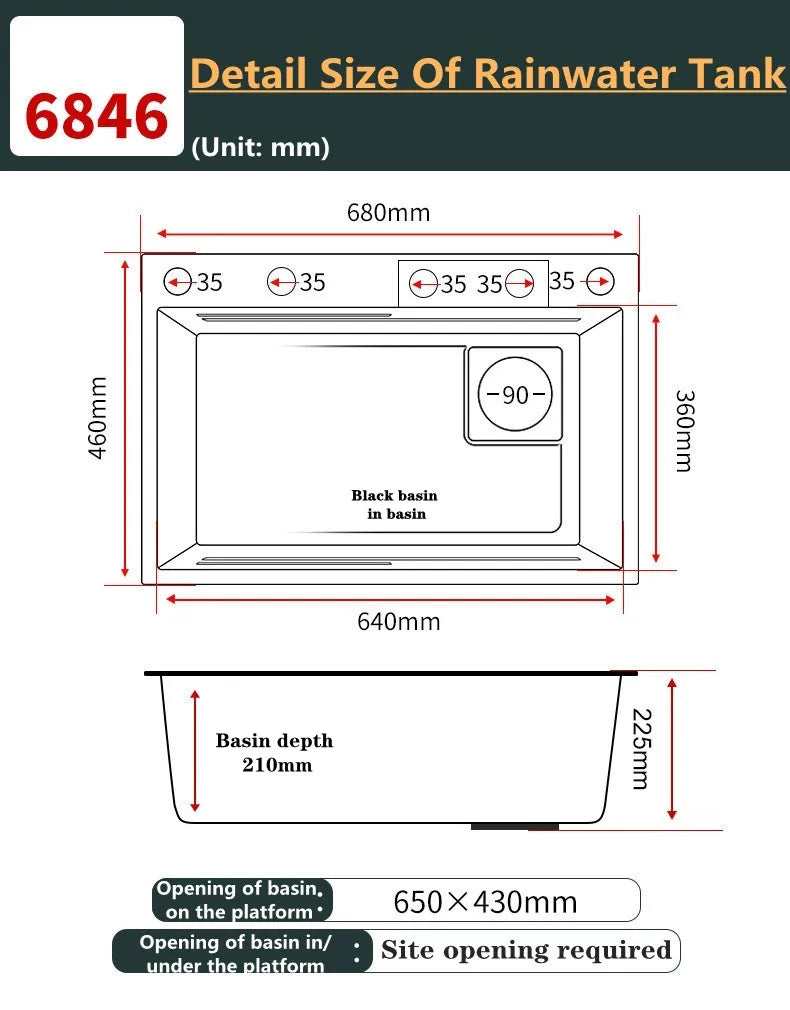 Wasserfall-Küchenspüle aus Edelstahl 304, Zughahn, Einzelschlitz, Hochdruckbecher, Waschmaschine, Café, Weinbar, Waschbecken