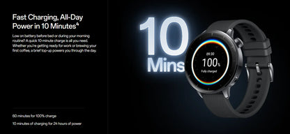 Global Version OnePlus Watch 3 43mm Smartwatch 1.32inches AMOLED Display Up to 60H Battery Life Wear OS by Google GPS NFC.