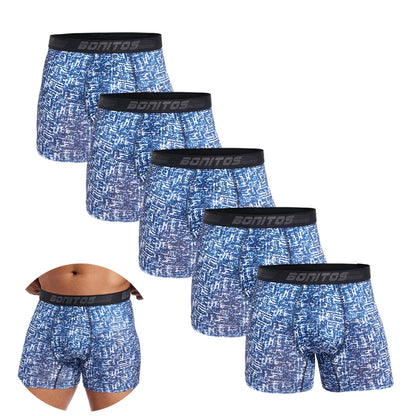 5 stücke Pack 2025 Männer Höschen Polyester Unterwäsche Männliche Marke Boxer Und Unterhose Für Homme Lot Luxus Set Sexy Shorts geschenk Slip
