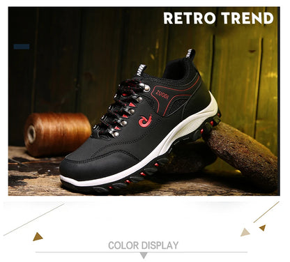 Outdoor Hiking Shoes for Men Camping Running Walking Jogging Sneaker Boots Waterproof AntiI-Slip Sport Shoes Zapatos Hombre.