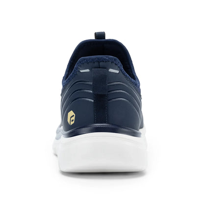 Fitville Wide Men'S Slip-On Running Shoes Lightweight Breathable Outdoor Casual Sports Walking Shoes Sneakers For Swollen Feet